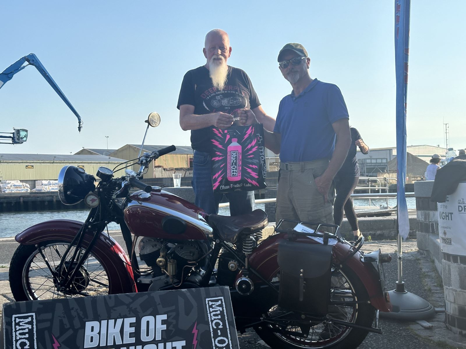 Bike night winner